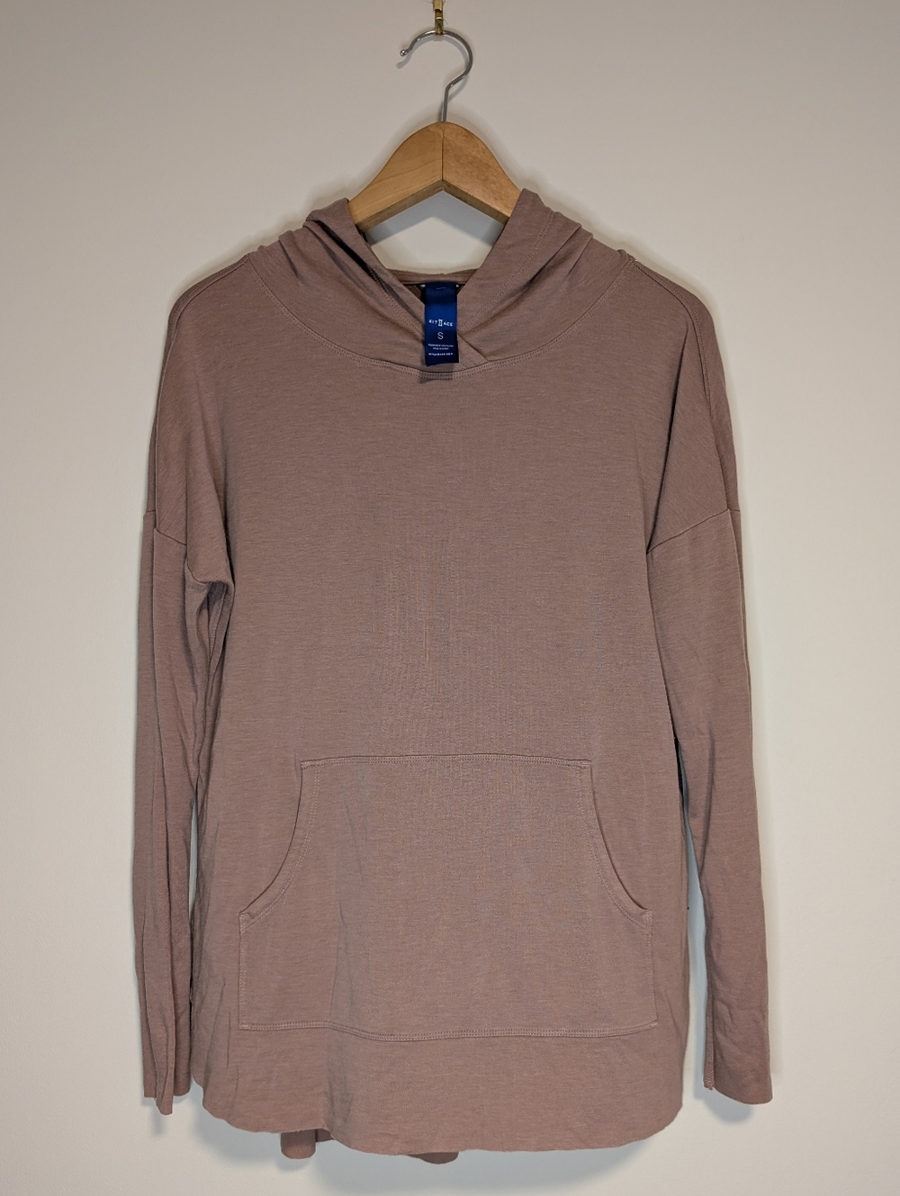 Women's Size Small Oversized Kit and Ace Hooded Pullover in Mauve